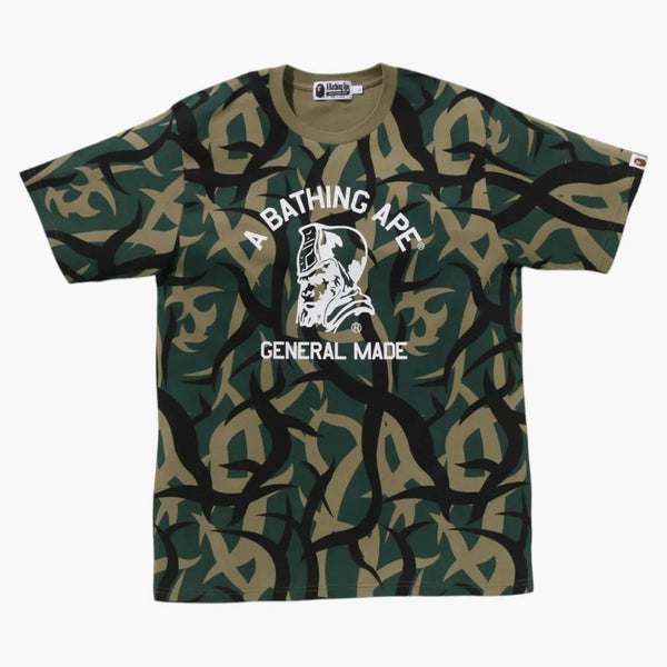 Bape Trial Camo General Tea Green