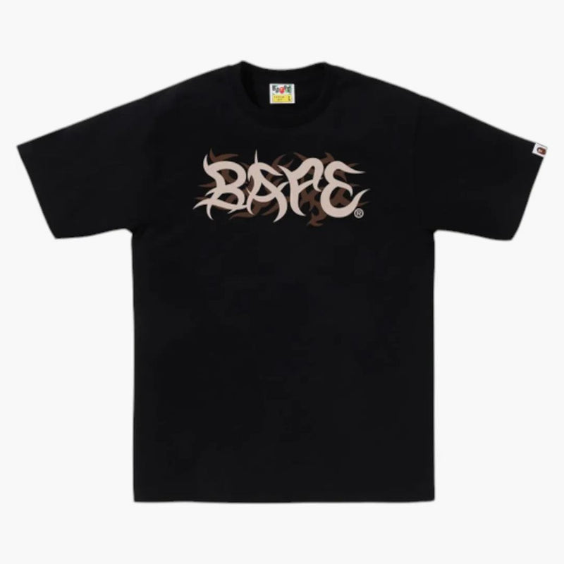 Bape Trial Camo Logo Tea Black
