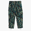 Bape Trial Camo Regular Fit 6 Pocket Pants Green