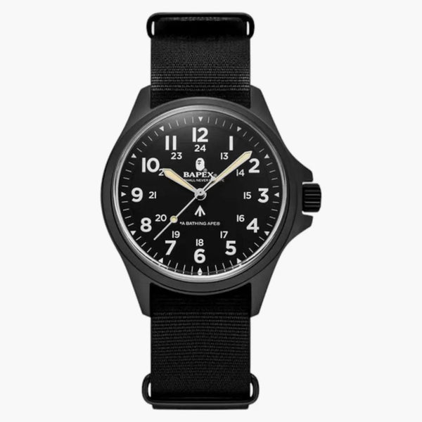 Bape Type 17 Bapex Ii Watch Black