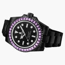 Bape Type 1 Bapex Crystal Stone Watch Pink