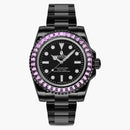 Bape Type 1 Bapex Crystal Stone Watch Pink