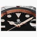 Bape typu 1 bapex zegarek złoto