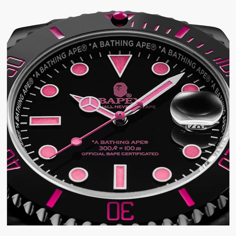 Bape Type 1 Bapex Watch Black/red