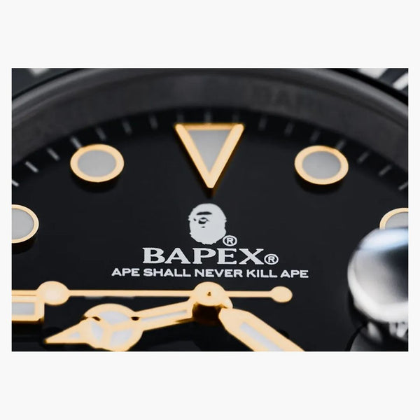 Bape Type 1 Bapex Watch (fw21) Gold