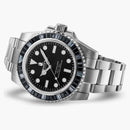 BAPE Type 1 Bapex Crystal Stone Watch Silver Black