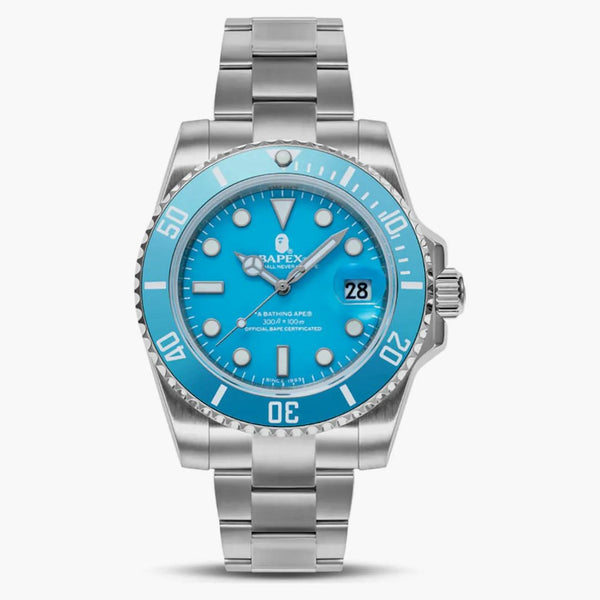 Bape Type 1 Bapex Watch Blue