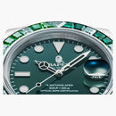 Bape Type 1 Crystal Stone Bapex Watch Green