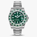 Bape Type 1 Crystal Stone Bapex Watch (SS24) Green