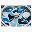 BAPE Type 2 ABC Camo Crystal Stone Bapex Watch Blue