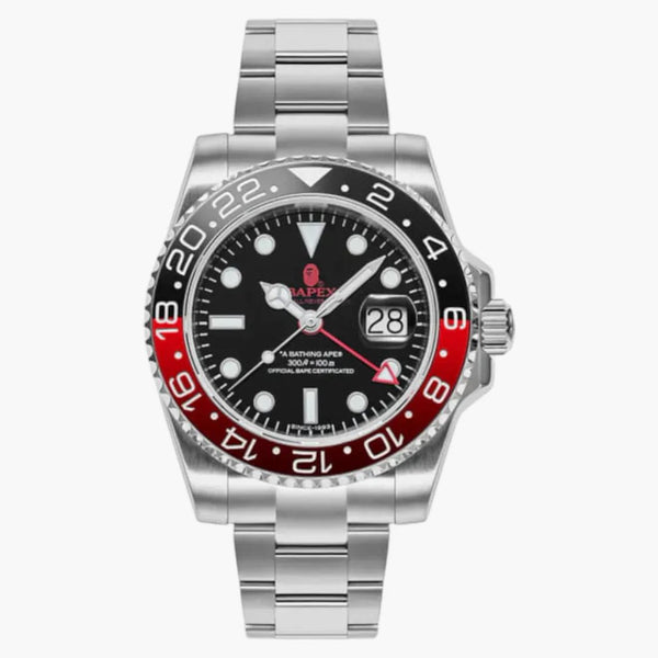 Bape Type 2 Bapex Watch Black/red