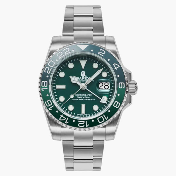 Bape Type 2 Bapex Watch Green