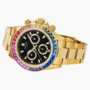 Bape Type 4 Bapex Crystal Stone Watch Gold