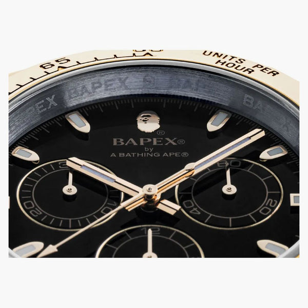 Bape Type 4 Bapex Watch Silver/gold