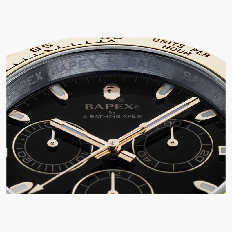 Bape Type 4 Bapex Watch Silver/gold