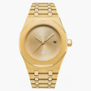 Bape Type 9 Bapex Watch Gold