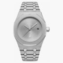 Bape Type 9 Bapex Watch Silver