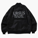 Bape Ursus Nylon Loose Fit Ma-1 Black