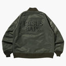 Bape Ursus Nylon Loose Fit Ma-1 OliveDrab