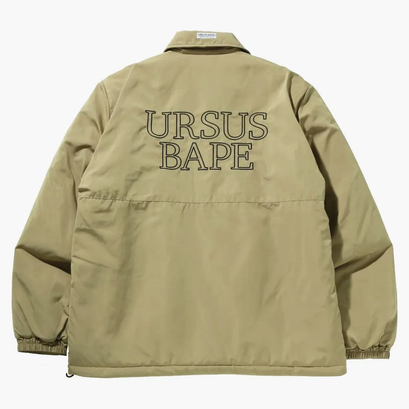 Bape Ursus Puffer Blouson Beige