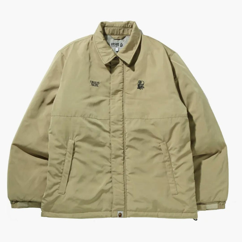 Bape Ursus Puffer Blouson Beige