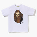 Bape Valentine Chocolate Ape Head Tee (ss23) White