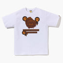 Bape Valentine Chocolate Baby Milo Tea (SS23) White