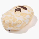 Bape Valentine Chocolate Camo Ape Head Cushion Ivory