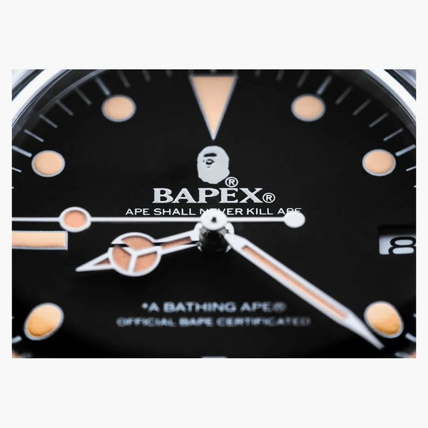 Bape Vintage Type 2 Bapex Watch Silver