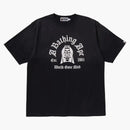 Bape Washed Effect Tea Black