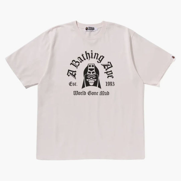 BAPE Washed Effect Tee White
