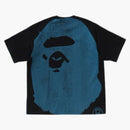 Bape Water Print Ape Head Relaxed Fit II Tea Black