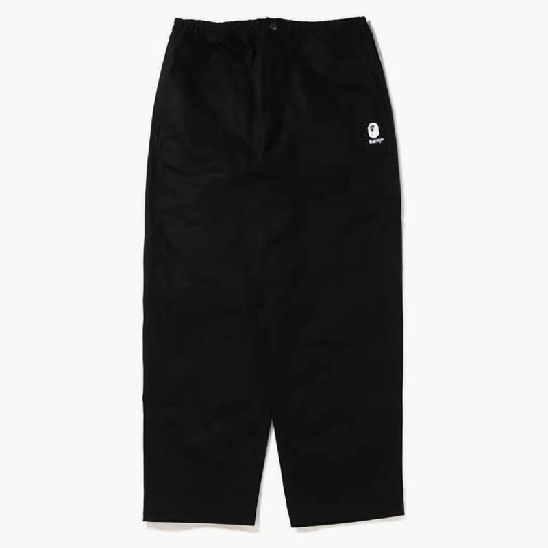 Bape Wide Fit Chino Black