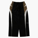 Bape Wild Leopard Pattern Oversized Fit Track Pants Black