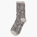 Bape Wild Leopard Pattern Socks Gray