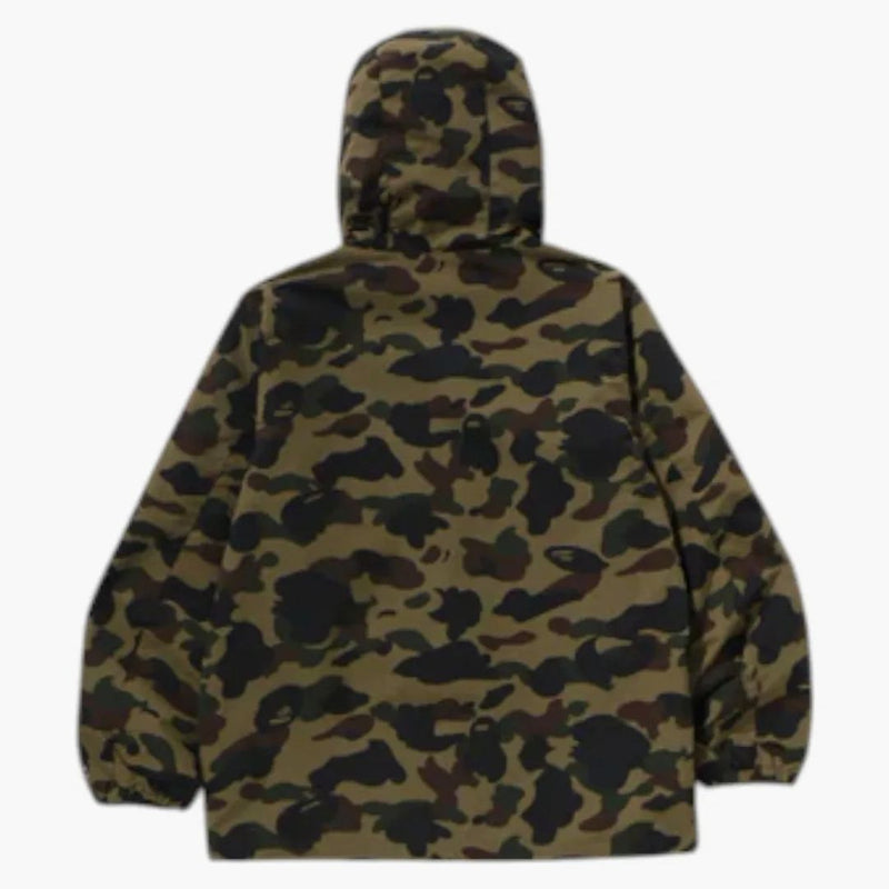 Bape Windstopper Products Gore-Tex Labs 1st Camo Hoodie Jacket Green