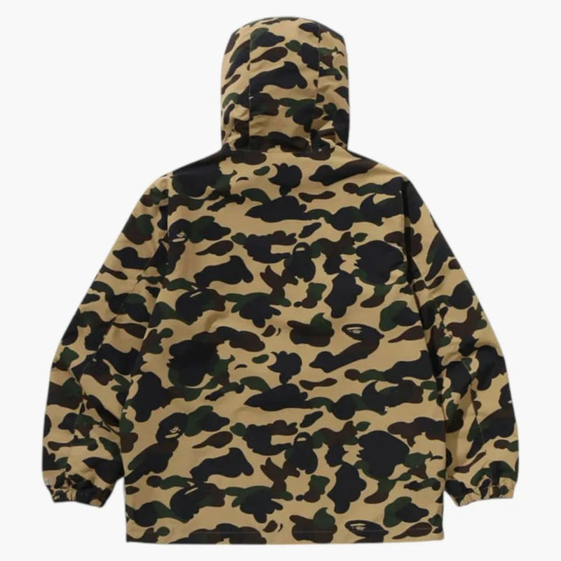 BAPE Windstopper Products Gore-Tex Labs 1st Camo Hoodie Jacket Yellow