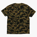 BAPE Dámská 1. Camo College Oversized Asized Tea Green