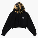 BAPE Dámská 1. kamiona oříznutá svetr mikina černá