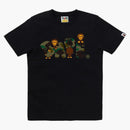 Bape Women's 1st Camo Milo Bape Logo Tee Black/green