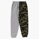 Bape Women's 1st Camo Shark Sweat Pants Gray