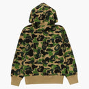 Bape Women's ABC Camo One Point Pullover Hoodie Green