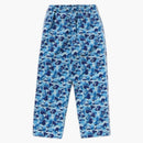 BAPE Women's ABC Camo Track Pants Blue
