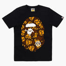Bape Women's All Baby Milo Big Ape Head Tee Black