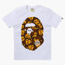 Bape Women's All Baby Milo Big Ape Head Tea White