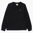 Bape Women's Ape Head One Point L/S Tea Black