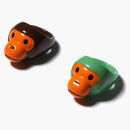 BAPE Baby Baby Milo Ring Set Brown Green