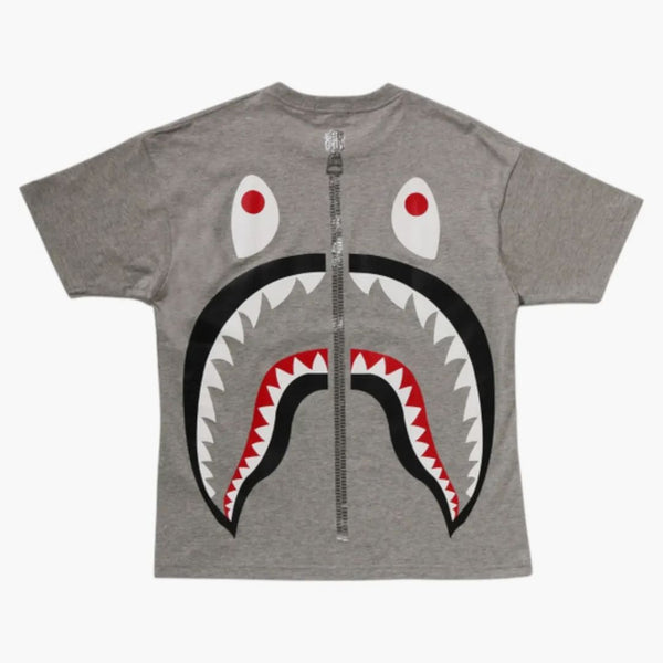 Bape Women's Big Shark Shark Oversized Tea Grey