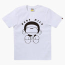 BAPE Dámské klasické dítě Milo Tee White