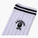 Bape Women's College Loose Socks White